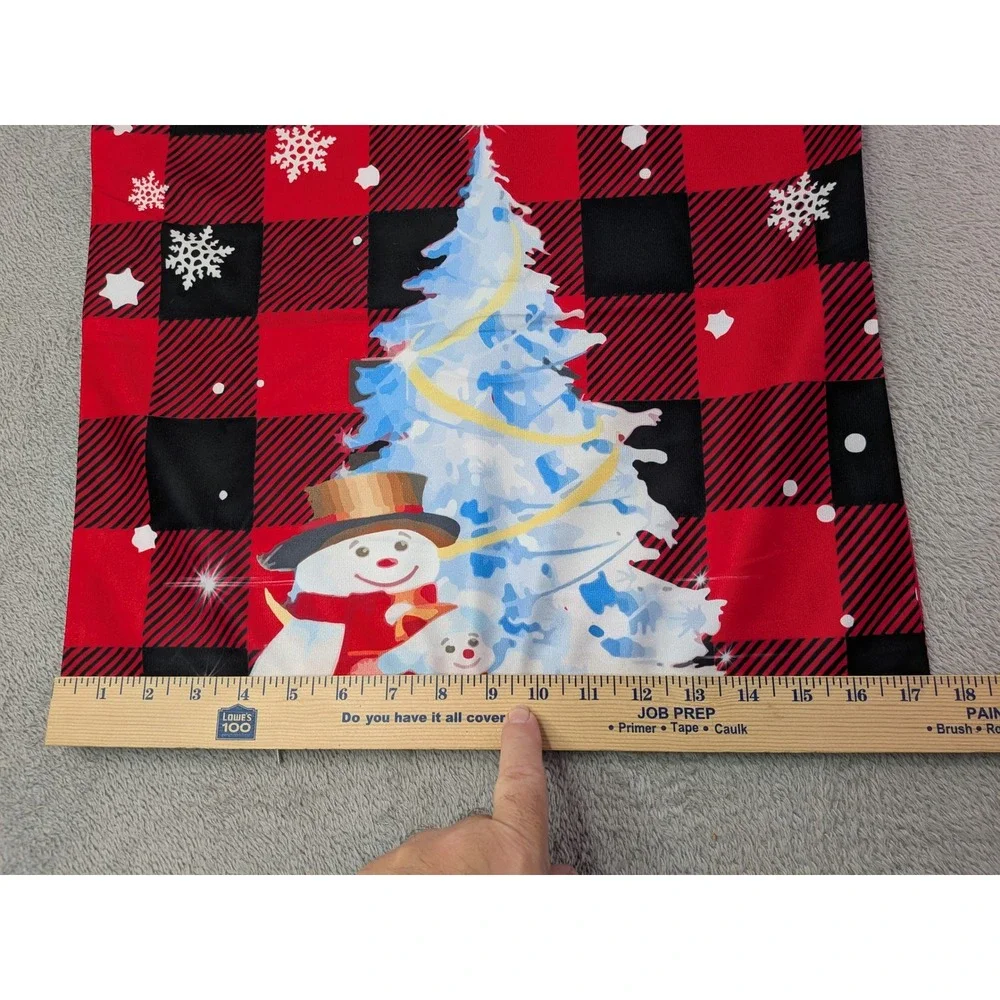 Christmas Pillow Covers Set Buffalo Plaid Snowman Truck Reindeer Holiday Decor